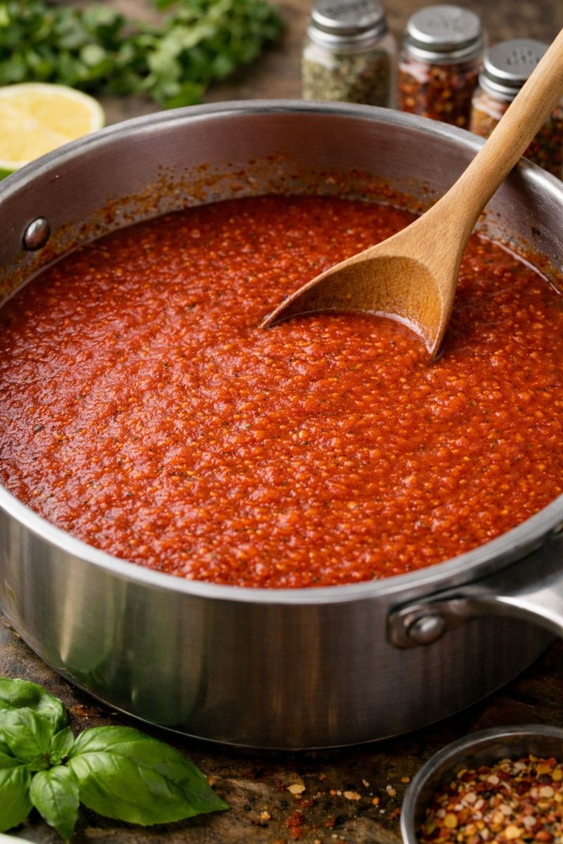 Homemade Spaghetti Sauce (Classic & Family-Friendly)