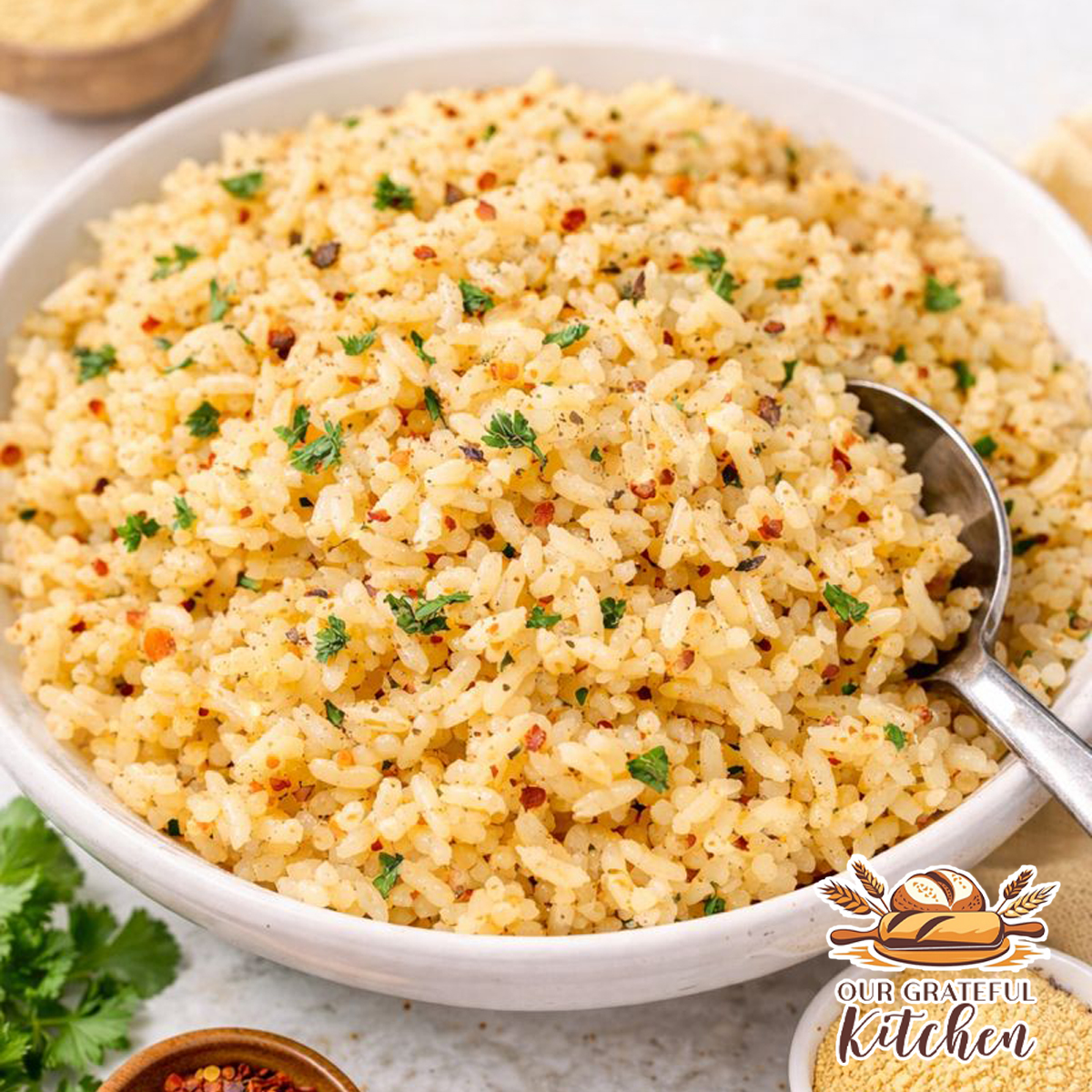 Easy Seasoned Rice (One-Pot & Full of Flavor)