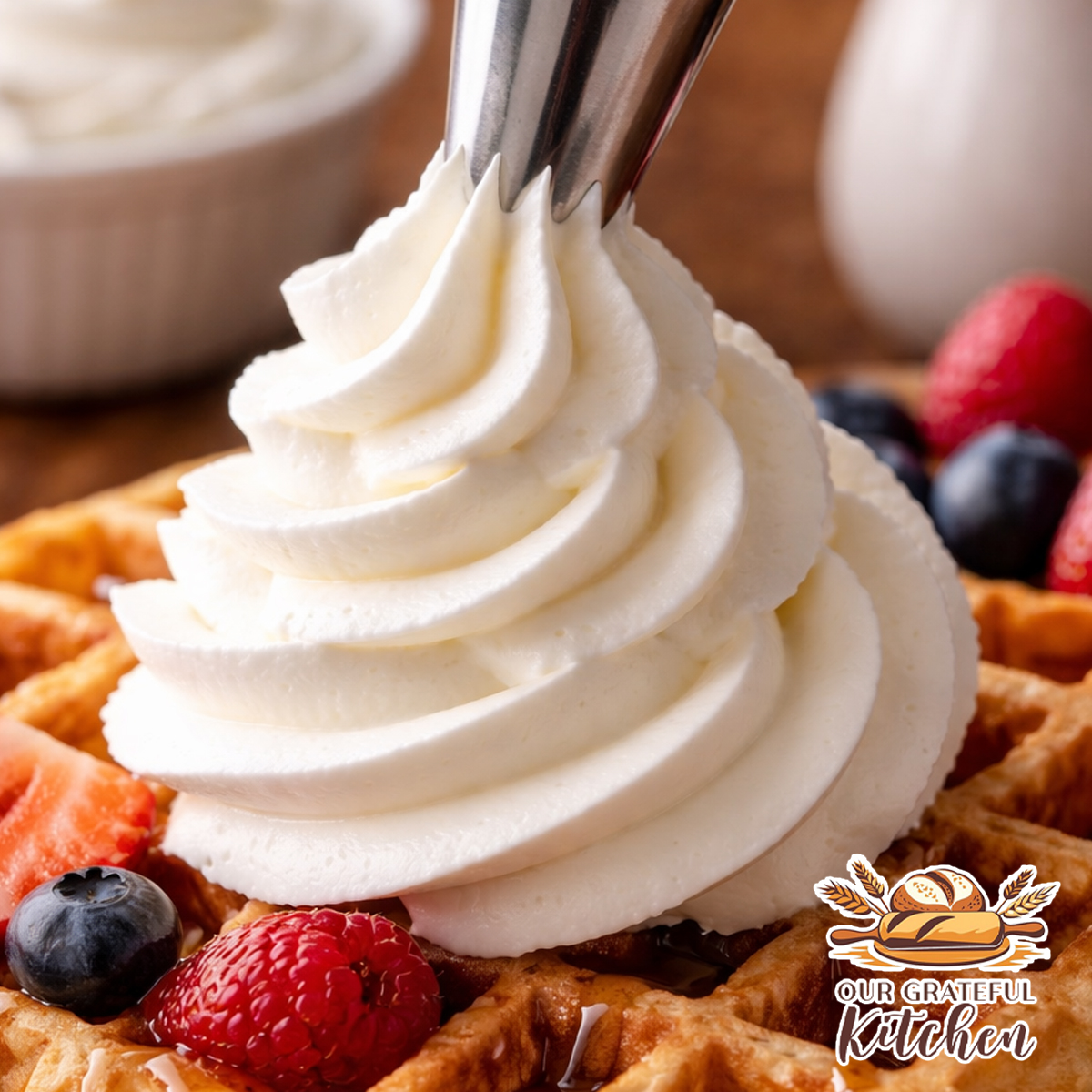 How to Make Perfect Whipped Cream (Stabilized Option Included)