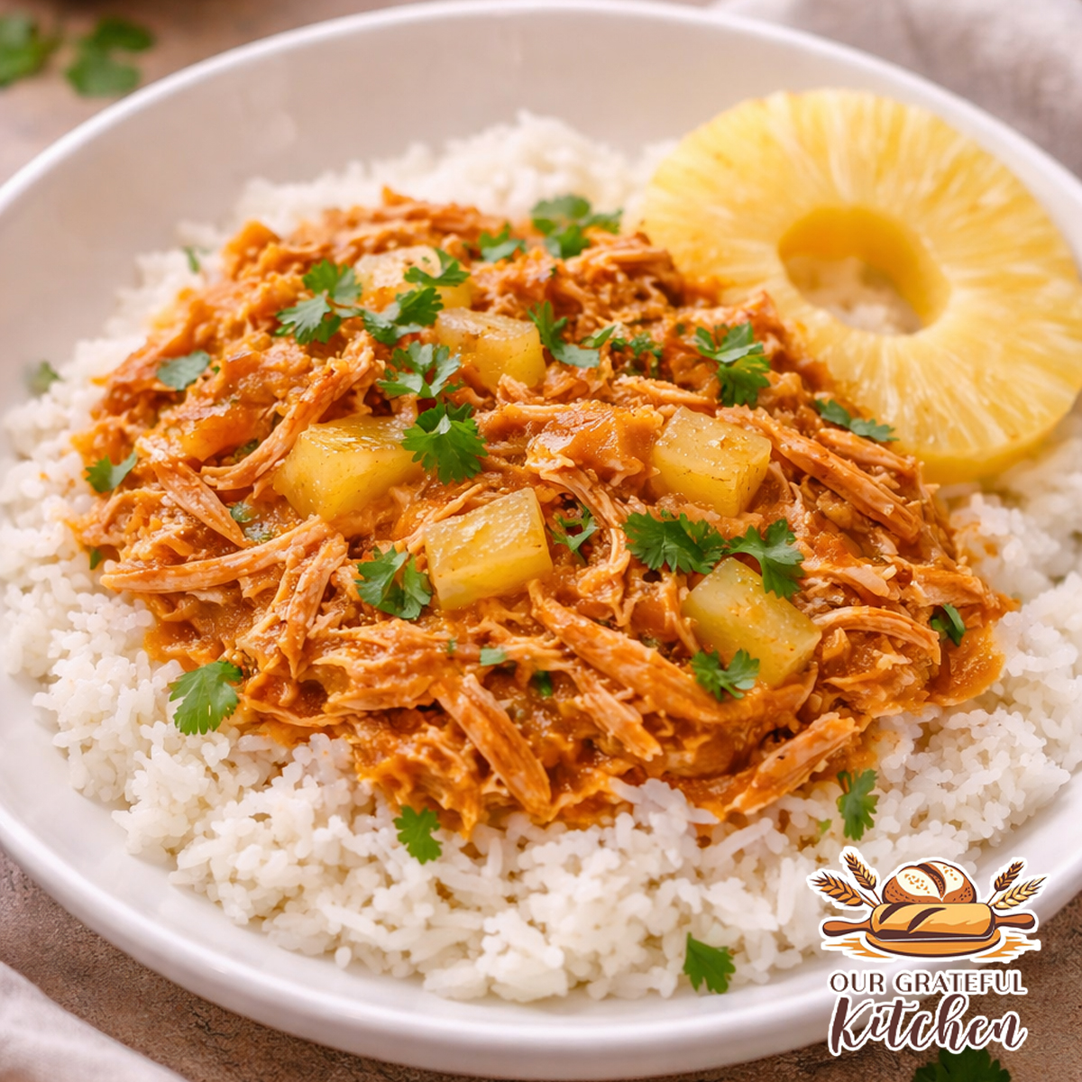 Slow Cooker Pineapple Chicken